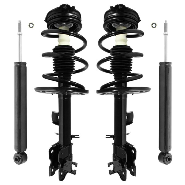 Unity 4-11763-253620-001 Front and Rear Complete Strut Assembly Shock Kit 4-11763-253620-001 - main